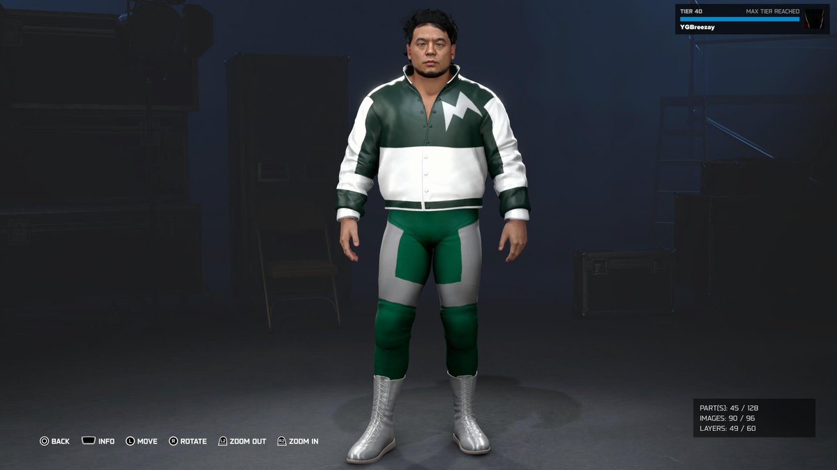 YG_Bree's tweet photo. EMERALD!! #WWE2K26 

Caw by @PAC_Creates https://t.co/7rNnozzh9W