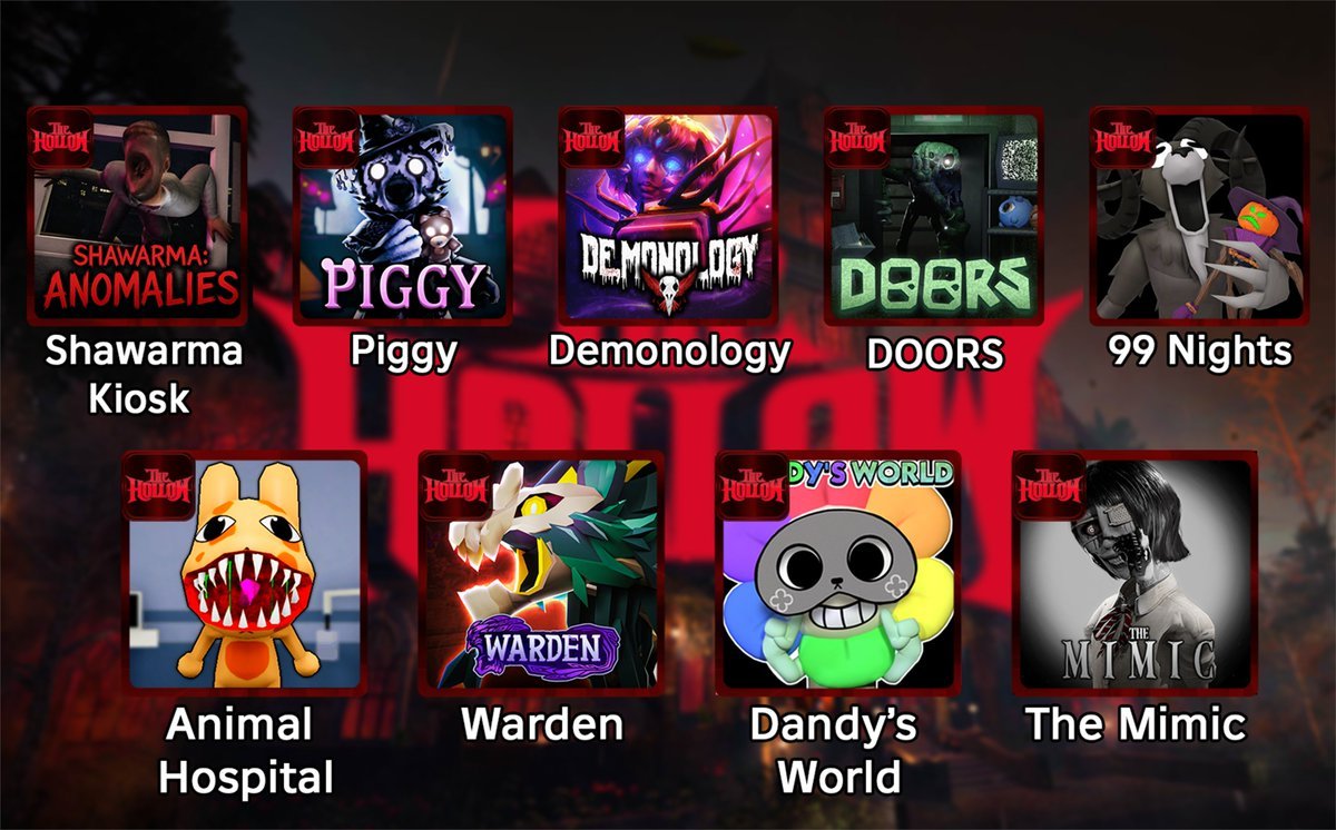 KreekCraft's tweet photo. Good list of games for the Roblox Event.

What do y'all think? https://t.co/KrAvhoZYfT