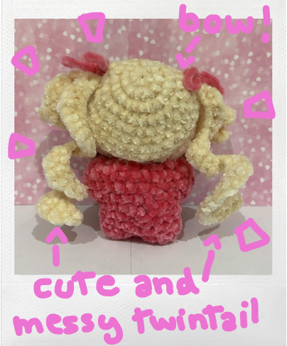 ichinyancos's tweet photo. Ashelia Rinkou baby crochet plushie⚡️🪼
Handmade by me ₍ᐢ·͈༝·͈ᐢ₎
Who do you think is gonna be next? 👀
#Rinkaku https://t.co/DQ2kS5PROm