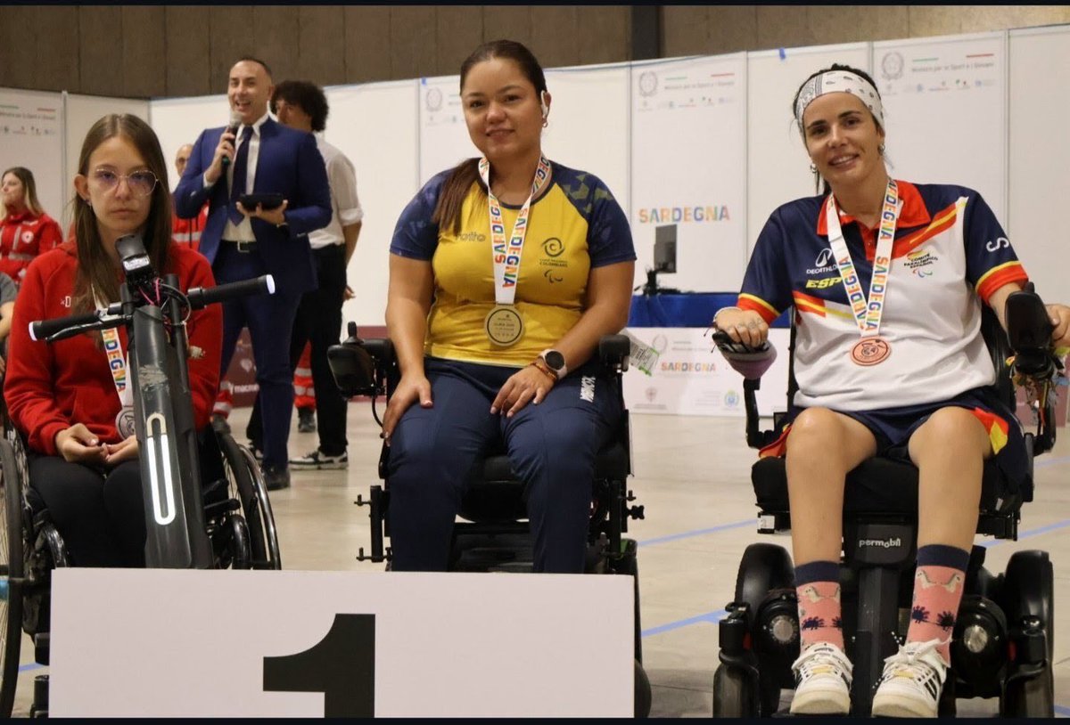 MinDeporteCol's tweet photo. 🥳👏🤩¡Nuestros #imPARAbles nos llenan de orgullo!
En el World Challenger de Boccia 2026 en Italia, Colombia se llevó tres medallas en individual masculino y femenino:
Los hermanos Chica son de oro, Edilson se quedó con el primer lugar en BC4, tras vencer 6-0 a Tyler McLelland. https://t.co/a5uGEwCr2d