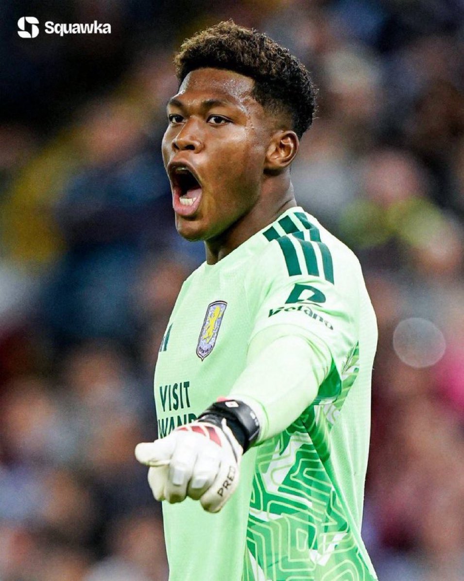 AVFCJay01's tweet photo. Im sick of pretending that im surprised by his performance, but im also sick of pretending like what he’s doing is normal.

Zion Suzuki is already world class. https://t.co/QC13eQgYkK