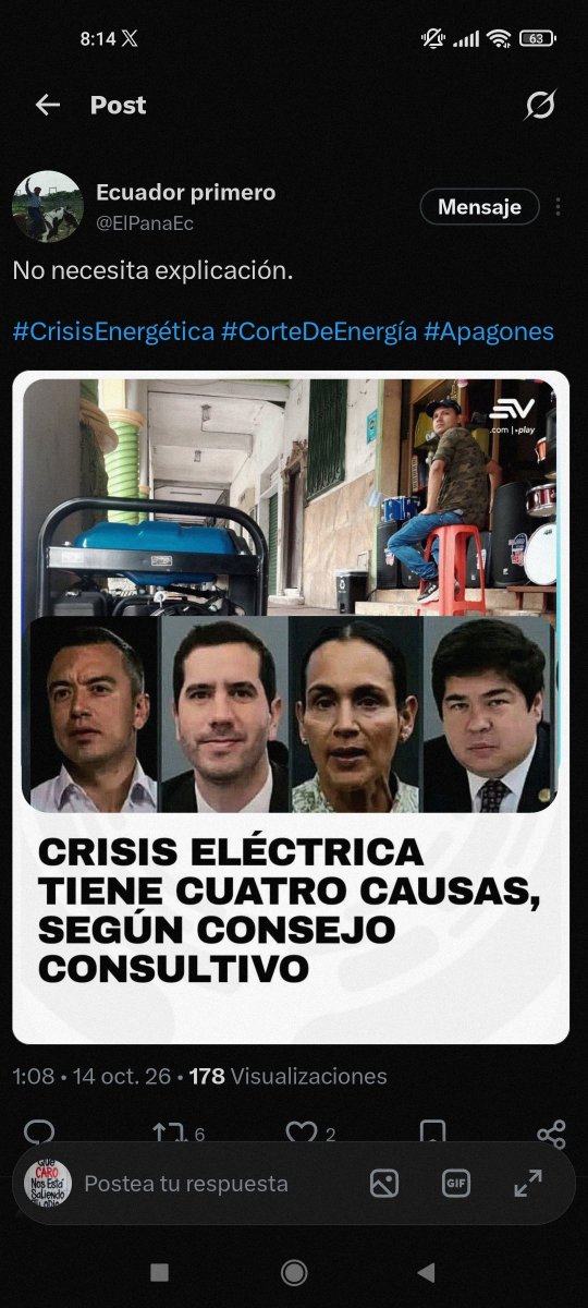 JoseFgonza1970's tweet photo. @RobertoLuqueN @DanielNoboaOk https://t.co/viJqKNWsRM