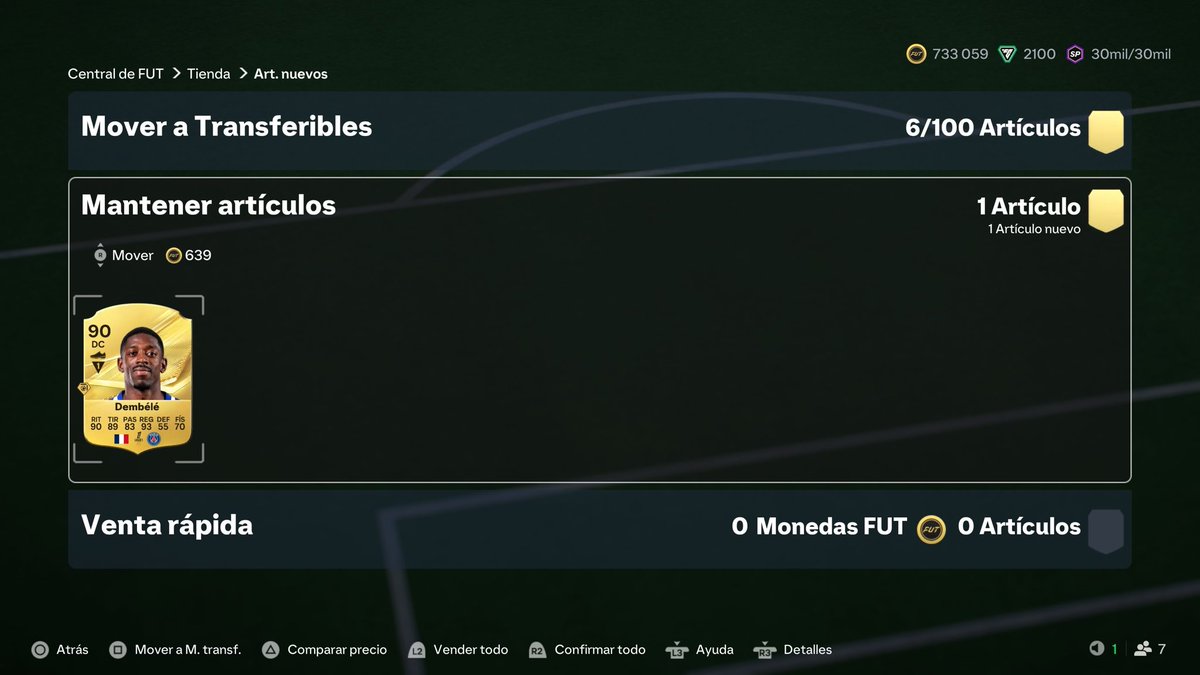raulmarmon's tweet photo. 🏆 Fut Champions

11-4, lo mejor de todo han sido las recompensas tocándome Dembelé, por lo general mal comienzo pero al final lo he podido salvar 🦟 

🥇Lamine 
🥈Kvaratskhelia
🥉Aitana https://t.co/KB4F5KQpeJ