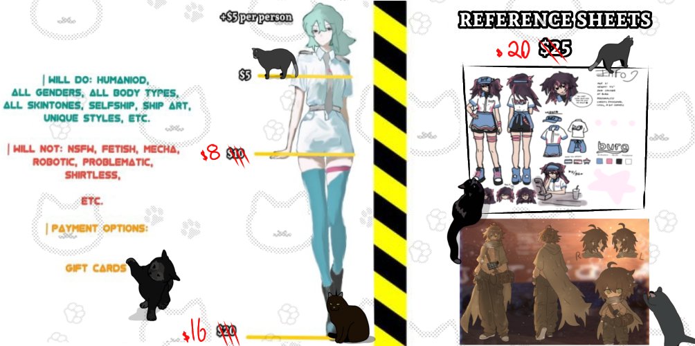 sravillae's tweet photo. Comms open on a 20% off everything discount ^^

Also lf art moots!! Like to be followed:3

#artmoots #promotwt #commsopen https://t.co/3GfiesjWWy