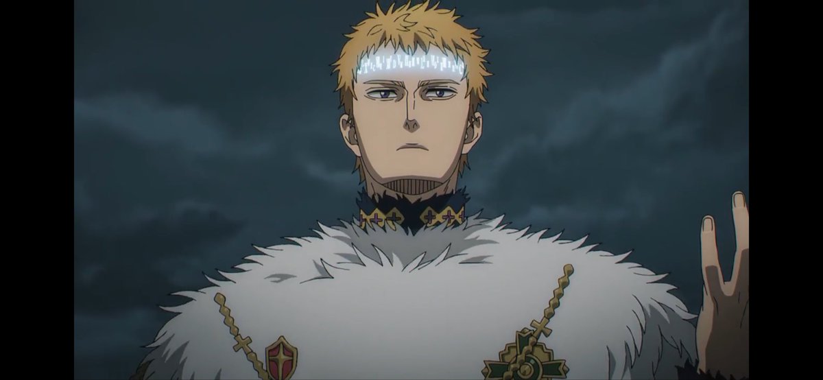 lqsohigh's tweet photo. BLACK CLOVER SPOILERS! I really enjoyed his five seconds of screen time in his adult form, sob sob https://t.co/hN6t3B4J2M