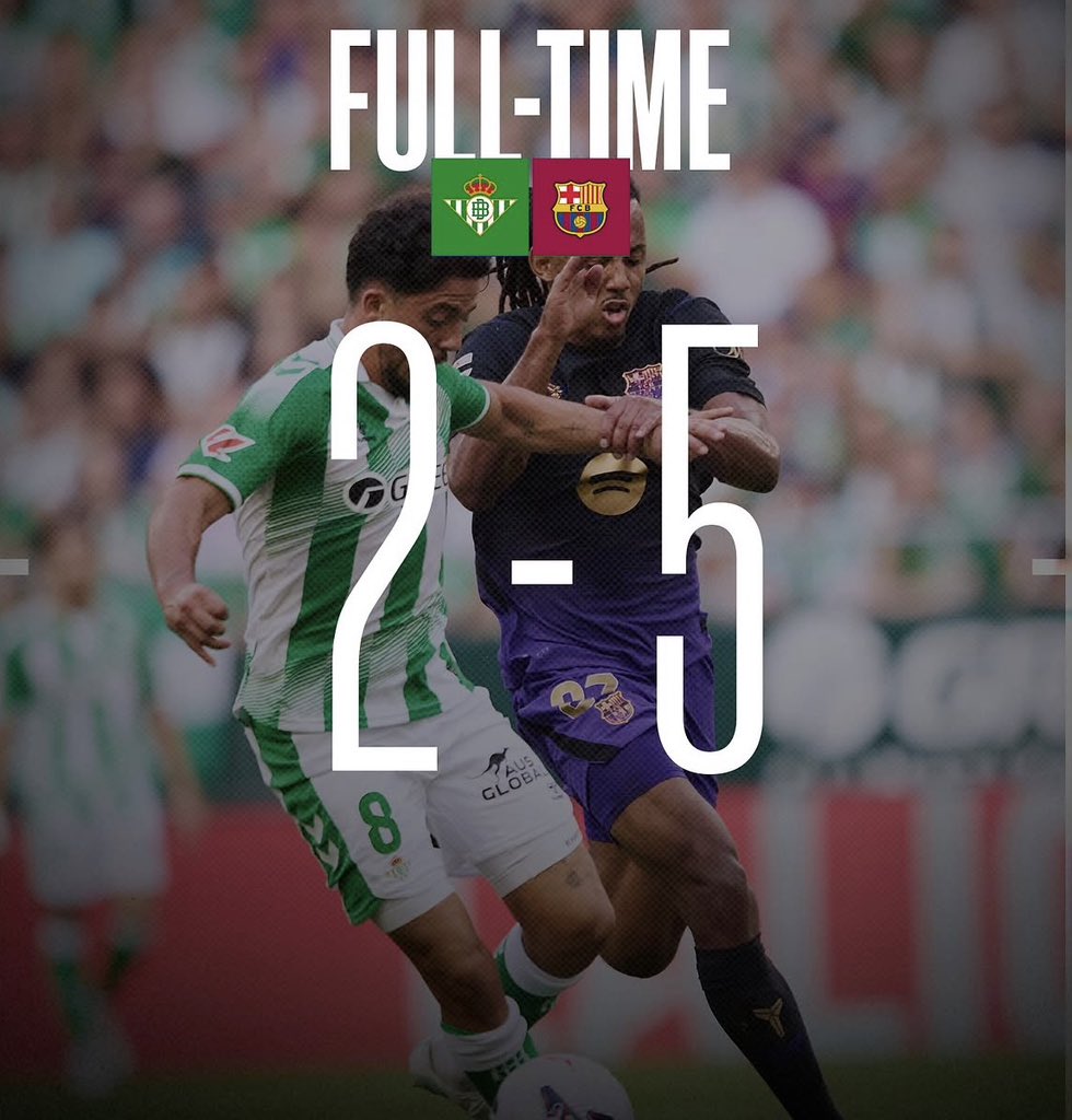 UTD_Seth001's tweet photo. 🚨Real Betis manager Manuel Pellegrini on their controversial 5–2 defeat to Barcelona:

🗣️ Manuel Pellegrini: “When you coach a football team going up against Barcelona, you don’t just hope their players have a bad day. You also hope the technology works properly and the referees make the right decisions. Unfortunately, tonight, we saw too many situations that leave us questioning whether everything was handled correctly.

“We scored a goal, and it was ruled out. The referee went back more than 30 seconds to find a handball and disallow a goal that had already brought our supporters to their feet. I want someone to explain how we are supposed to understand these decisions. If there was an offence, explain it clearly, because right now, we are left with more questions than answers.

“Despite everything, my players kept pushing. They kept believing, they kept fighting, and they continued to compete against one of the best attacking teams in Europe. I am proud of their mentality, but it is frustrating when you feel that your team’s hard work is being overshadowed by controversial decisions.

“Then we had the incident involving Facundo Bernal and Lamine Yamal. From what I saw, Bernal was trying to get the game moving, but the situation escalated, and he ended up with a red card. I understand that putting your hands on an opponent can have serious consequences, but I want to know whether the referee properly considered everything that happened before the contact. You cannot judge an incident fairly by looking at only one part of it.

“These are the moments that make you question the consistency of officiating. When you see several major decisions go against your team in the same match, naturally, questions begin to arise. We are told that managers should not complain about referees, but what are we supposed to do? Stay silent when we genuinely believe something has gone wrong? We cannot close our eyes when there is water in them and pretend everything is clear.

“I don’t want to take anything away from Barcelona’s attacking quality. They scored five goals, and they have talented players who can punish your mistakes. But scoring five goals does not automatically mean every decision in the match was correct. We can accept defeat, analyse our mistakes and improve, while still demanding answers about the decisions that affected the game.

“What disappoints me most is that the conversation after this match should be about football. It should be about the goals, the tactical battles and the quality on display. Instead, we are discussing disallowed goals, controversial cards and decisions that have left our players and supporters frustrated. That is not what this sport should be about.

“Barcelona will walk away with the victory, but from our perspective, the result does not erase the questions surrounding this match. I would rather lose a game where everything is decided fairly than win one surrounded by controversy. Football is about winning, yes, but it is also about respect, integrity and trust. Nobody should be bigger than those principles not Barcelona, not Real Madrid, not Betis, and certainly not the officials.”