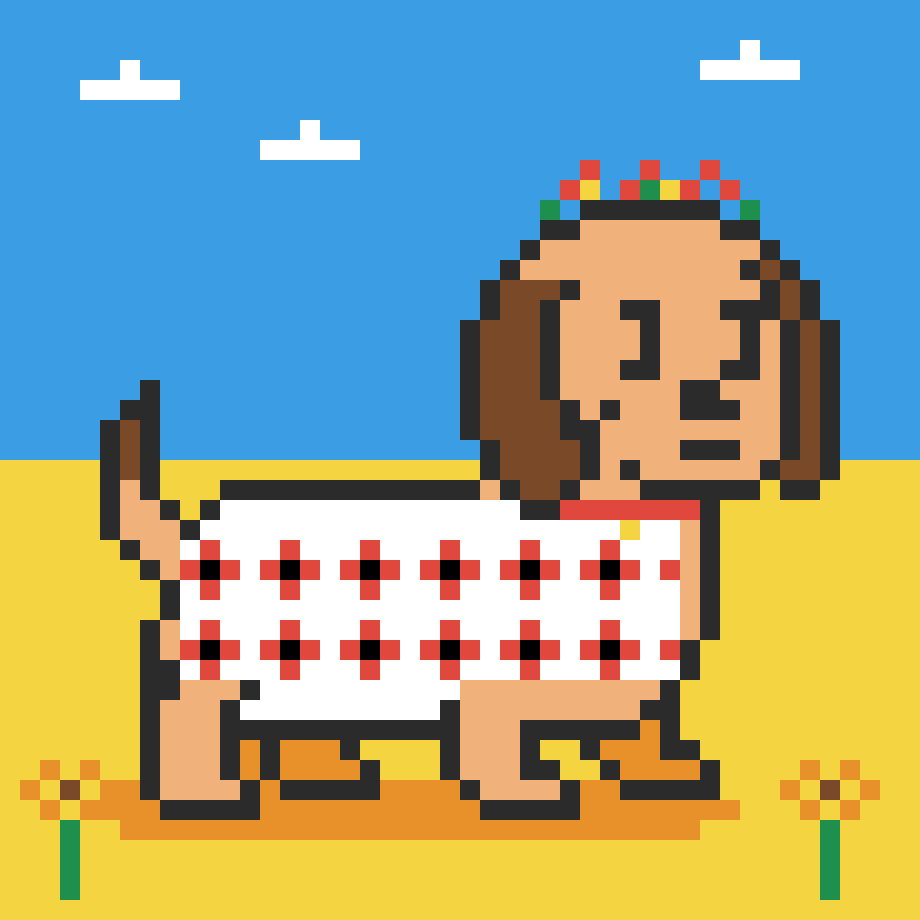 lower_cryptoboy's tweet photo. I drew my own https://t.co/hDI6PhlNDB 1/1 π #HotDogsWtf
Abstract shut down. @hotdogs_wtf moved to Ethereum. I moved with them.
All 6 of my HotDogs already landed in my new wallet.
So here's a good boy in a vyshyvanka under a blue sky over yellow fields πΊπ¦
New chain, new era, same good boys π