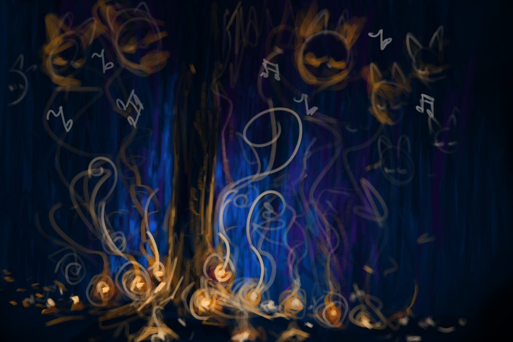 CLAUBLESHAHA's tweet photo. Kitty Souls dancing under the forests love https://t.co/oCrH6nFzRH