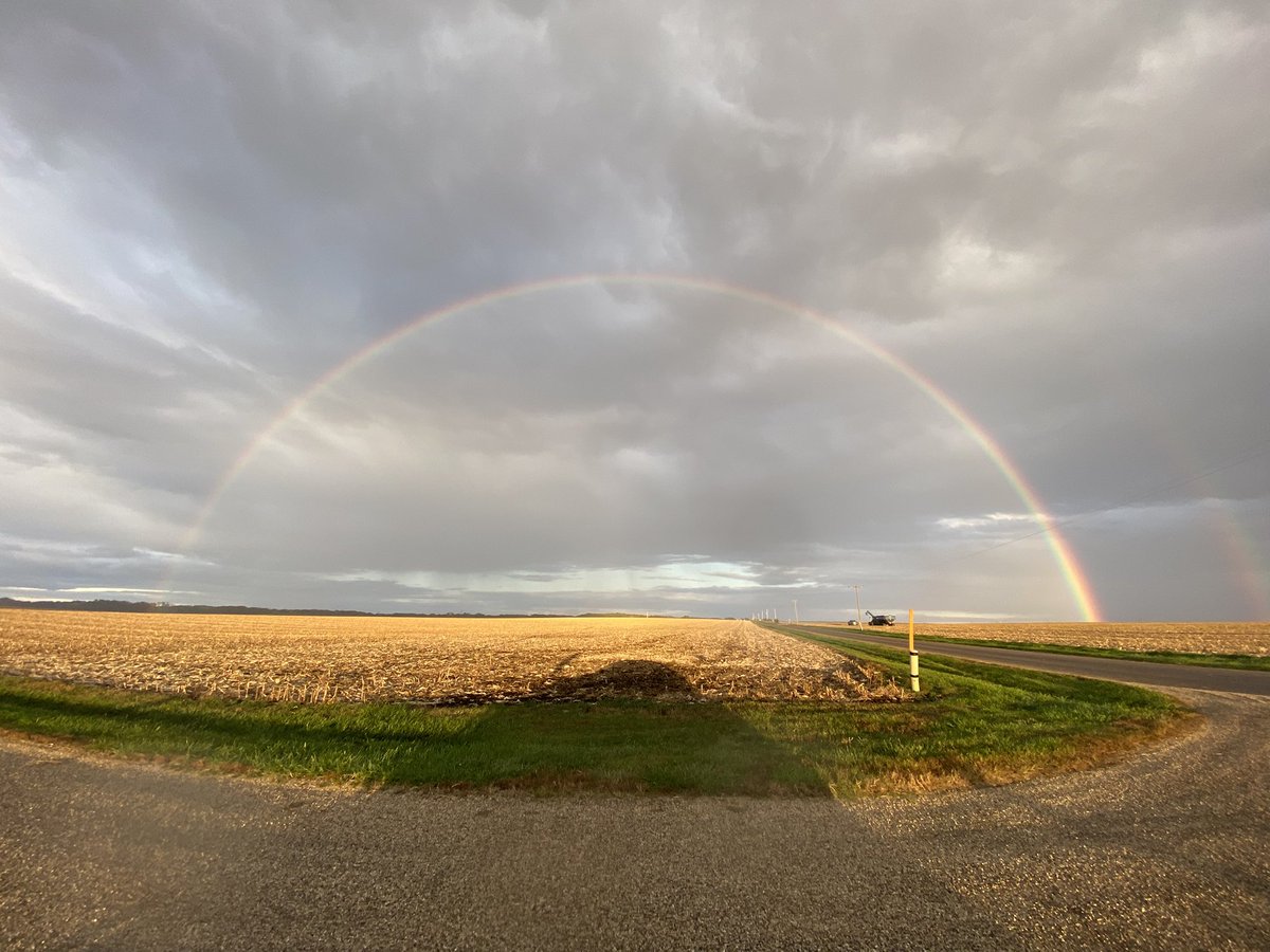 ThomsonFamTrust's tweet photo. @DarrenBaileyIL Darren,

Do not worry. God has this one. Driving home the other day this appeared. 

I must say I am impressed. Ours prayers are working. https://t.co/kMUDRycfH3