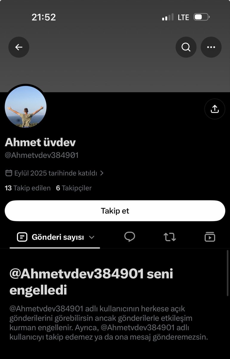 bilogba's tweet photo. @Ahmetvdev384901 Orospu evladı yediremedi engelledi https://t.co/EctqfSFezB