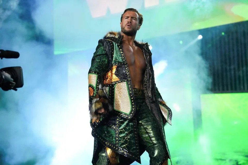 DFW_Wrestling's tweet photo. @Hexagon_EFED @DerekJonesEFED's THEME HITS!

Derek Jones walks onto the stage, Cape over his head. He takes it off and poses on the stage as the fireworks engulf behind him. He understands the situation. Its his time to shine. To get one step closer to the world title! https://t.co/NuZr4FDW8f