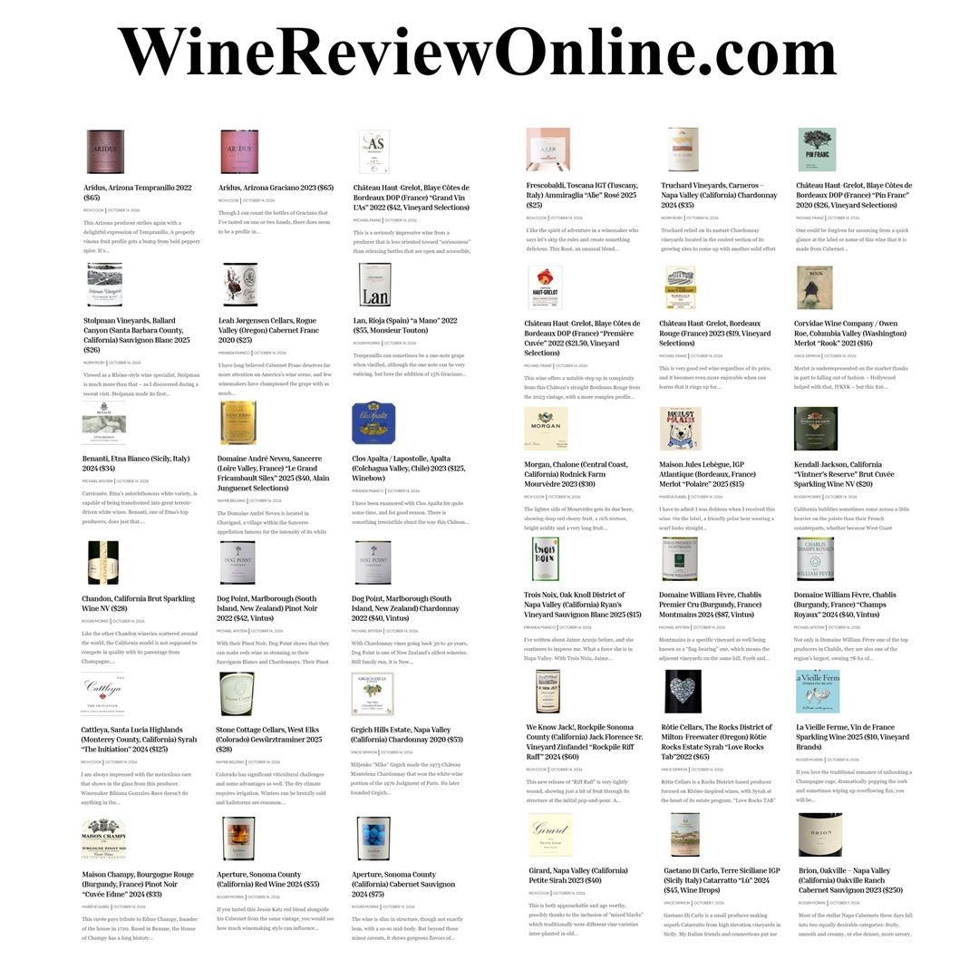 WineReviewOnlin's tweet photo. @MichaelApstein @DogPointWines More #Wine Reviews: https://t.co/UD6NYFxwV8 https://t.co/ij1OPDEyDT