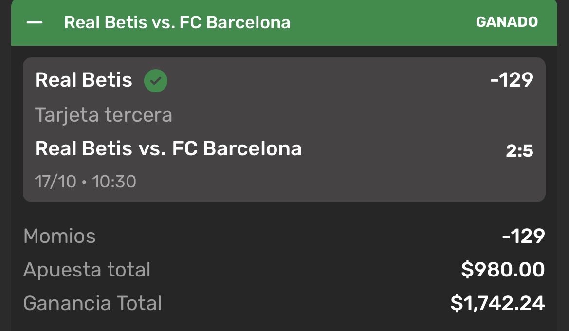 Bnk_bets's tweet photo. Lo que me quito la liga mx me lo regreso el Barcelona 🤑
Hagamos misma dinamica de la ultima vez. Pasen un pick al que le tengan fé al 100%. Si la meto combinada y se gana les doy unos pesales, si no meto ninguna sorteo 200$ al azar https://t.co/sICEFsgVkr