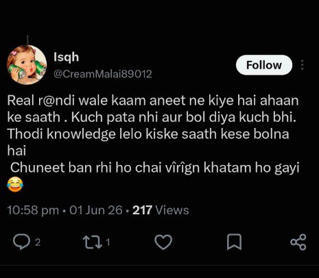 Sm202132's tweet photo. @Saraarjun68866 @nayn_naa What about using r word? Aj kal log school se dating start kar dete hai 24 mai toh shadi but yeah 24 mai date kar rhi toh chalo shame karte hai? https://t.co/E0uMSoXiNG