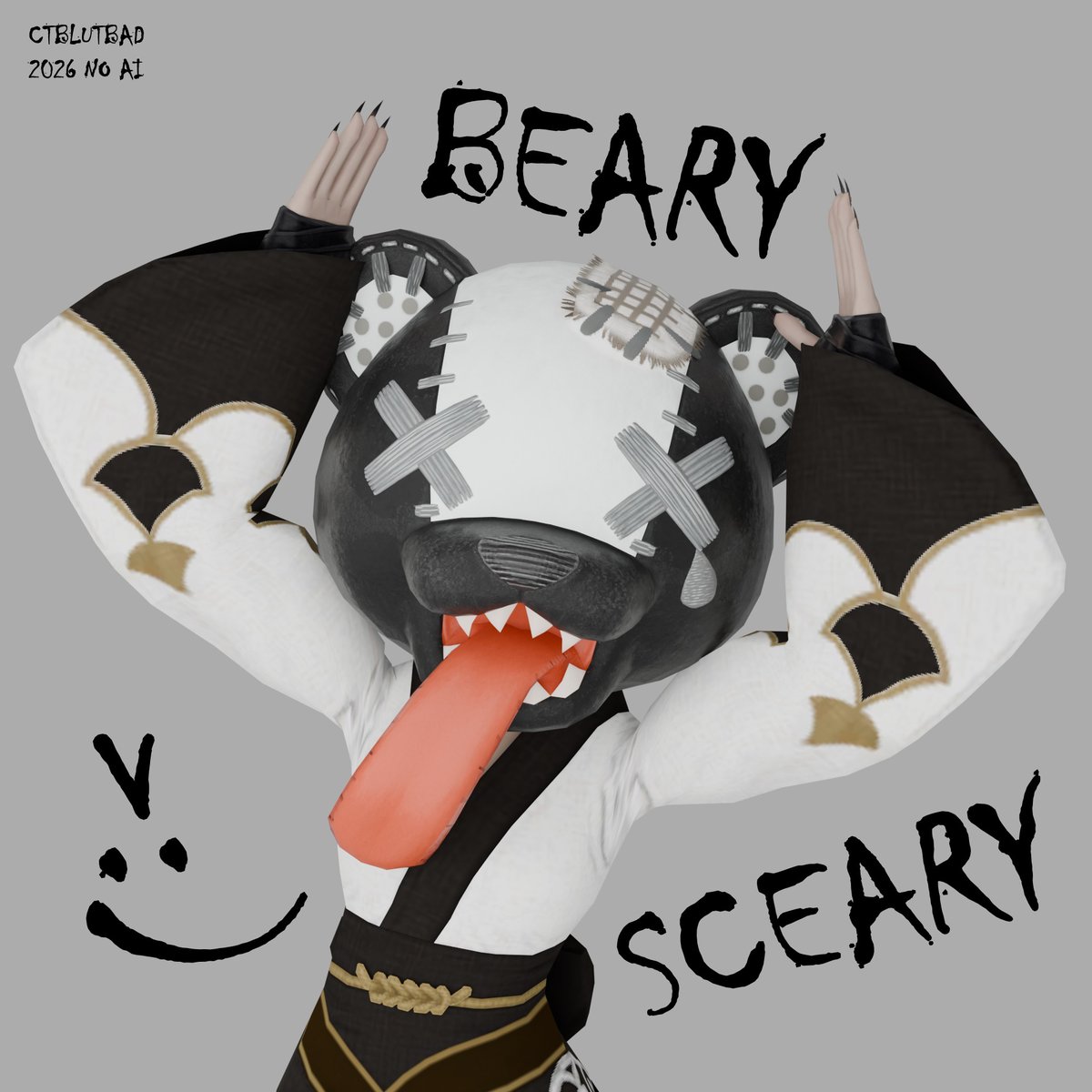 ctblutbad's tweet photo. Beary Sceary!
#ffxiv #ff14 #gposeaddict #3dart #halloween https://t.co/Zcmrbs1POy