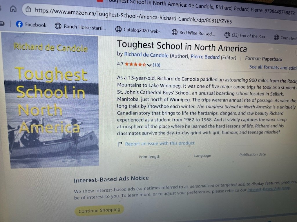 _Keith_Pomeroy's tweet photo. Had a couple of questions over on Facebook about parts of my bio post, and so here's a bit of background.

I attended the Saint John's School of Alberta (operated from 1968 to 2008) for one full year 1980-81. This is the school that was in Genesee, AB. A boys school. I was 12. Full boarding, and included a mix of I'd say about 30% First Nations. I am of Scottish and English descent by the way.

This was a tough school. Maybe you would say a school of last resort. Helped prepare me for life. This was one of three schools that were of similar affiliation. You might have head of a book called "Toughest School in North America", by Richard de Candole. This was about his years at St. John's Cathedral Boys' School, one of the companion schools - also a tough boarding school in Selkirk, Manitoba.

Feel free to attend one of the upcoming meet and greets, and I'd be happy to talk with you more about this if you're inclined. I'd also like to share with you about how I view the current situation in BC, and what @One_BCHQ and myself are going to do about it. It's a tough world. Not a time for weakness.