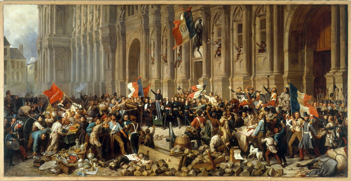 101sundance's tweet photo. Random révolution (ici de 1848) : au moins 300 morts, Paris sous barricades, à feu et à sang 

quand vous parlez de « vos ancêtres » tâchez d’en connaître leur histoire avant d’étaler votre ignorance https://t.co/nSxSBonyY6