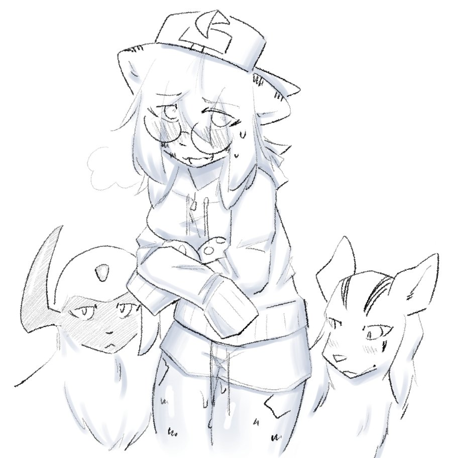 shinxcafe's tweet photo. shenny and eggs #furry #furryart https://t.co/fzTjc5l026
