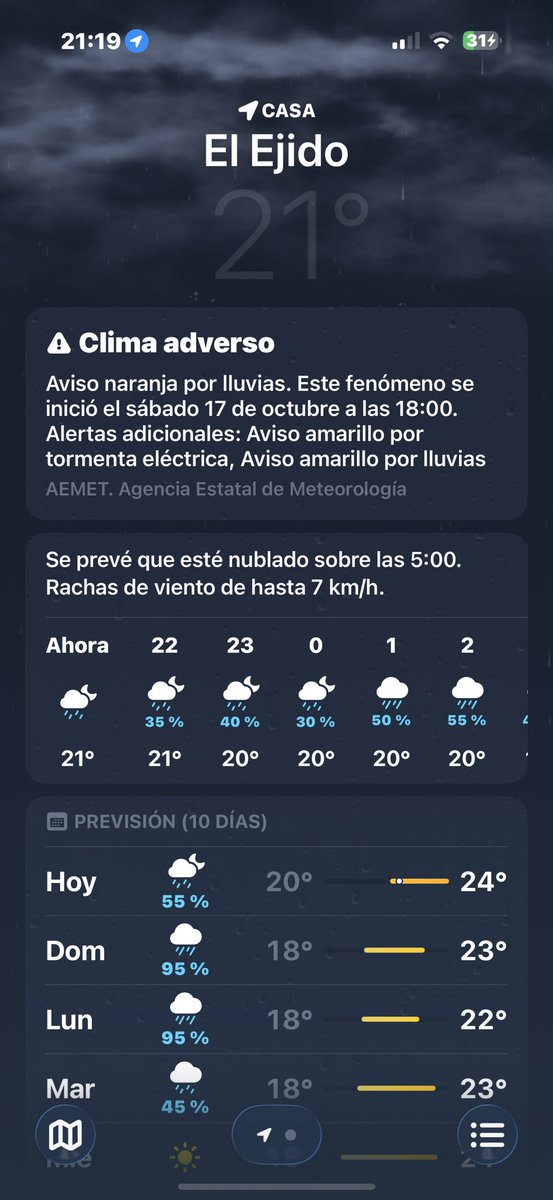 icriity's tweet photo. @Rehinal1 @Panamera28_ Aquí estamos así aunque no está lloviendo,no te fíes porque viendo lo que tardan en avisar… https://t.co/19GzPiFBsS
