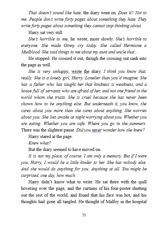 NWBroJaneway's tweet photo. Chapter 14 of Book 2 of the Malfoid Saga is now live. I was working on this one from late last night, resumed in the morning and only finished moments ago. I enjoyed this one immensely. You may notice I made another subplot canon.  #malfoid 
https://t.co/mMiyWasGKk https://t.co/6PqrR1wXkB