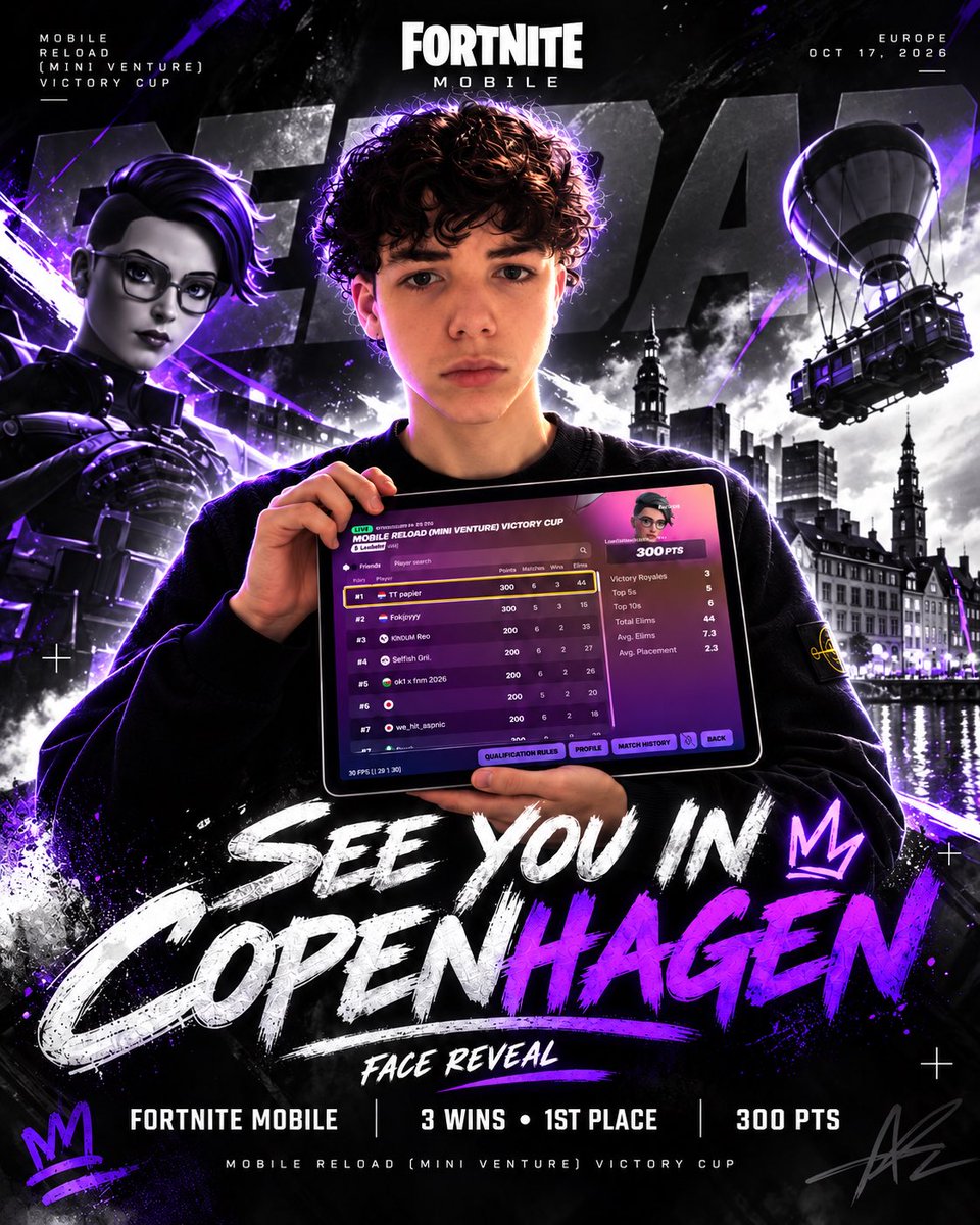 papierfnbr's tweet photo. 🥇EU Mobile Victory Cup Finals ( +150€ ) 

See you in copenhagen🇩🇰 https://t.co/9tx0akC2xF