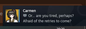 AEn1ma__'s tweet photo. Here is a thread of all the bullshit steam dms i got sent during my second attempt of jeanne.
it all started quite innocently https://t.co/C7e1Om4EkY
