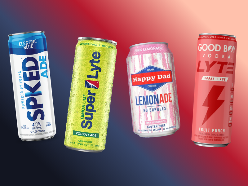 cpgwire's tweet photo. The Ade category is on pace to surpass six million cases after just 18 months.

Super Lyte and SpikedAde are the clear category leaders according to national scan data, and SpikedAde exited to Constellation Brands last week for up to $353M.

Happy Dad is entering the category early next year and Good Boy Vodka is launching its LYTE line in the near future.

Mark Anthony Group, the owner of White Claw and The Finnish Long Drink, is bringing RefreshAde to market soon too.