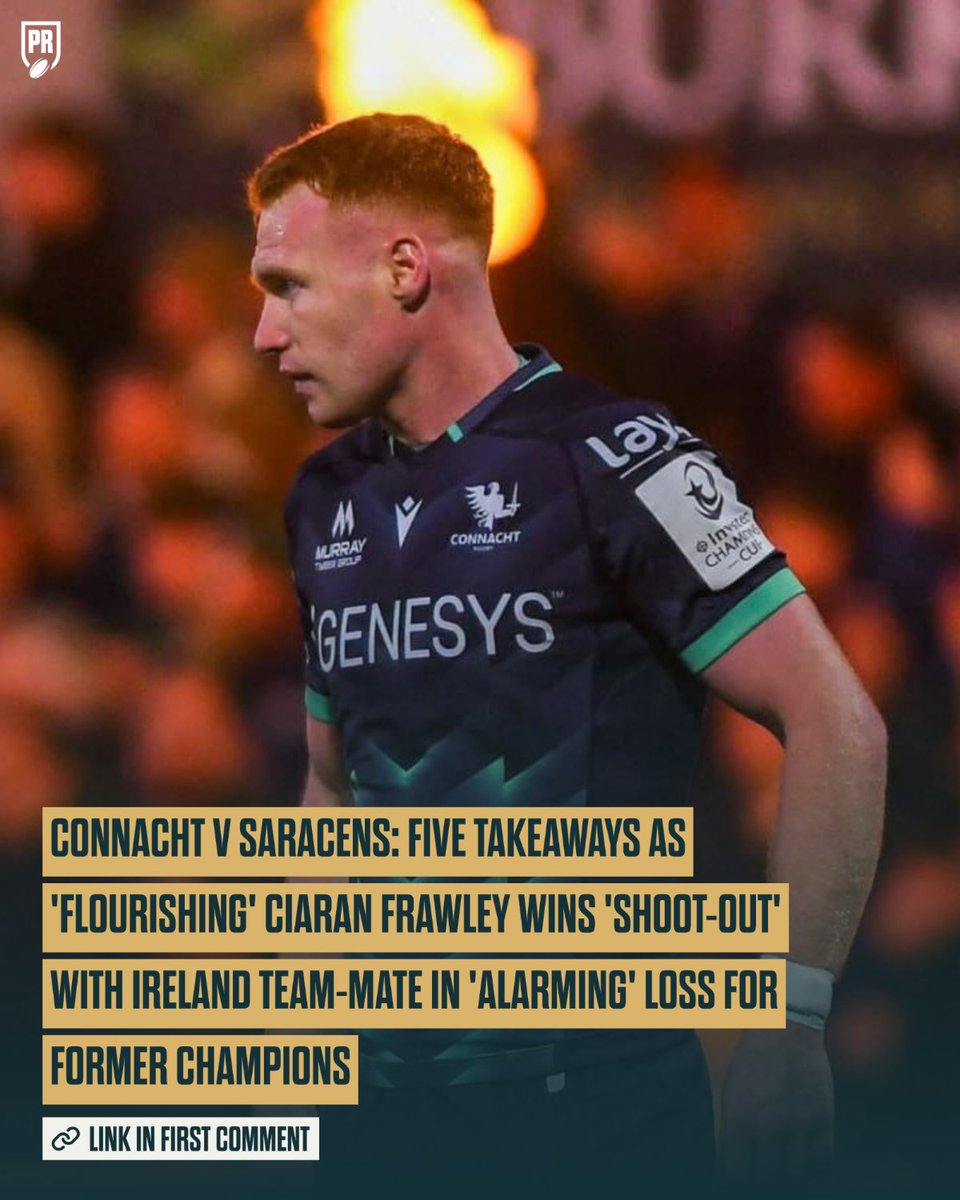 PlanetRugby's tweet photo. π£οΈ "Farrell must be delighted to see Frawley flourishing in his new surroundings and with Jack Crowley currently sidelined it is timely with a Nations Championship block fast approaching." #CONvSAR #InvestecChampionsCup https://t.co/W3vcDhlS6v
