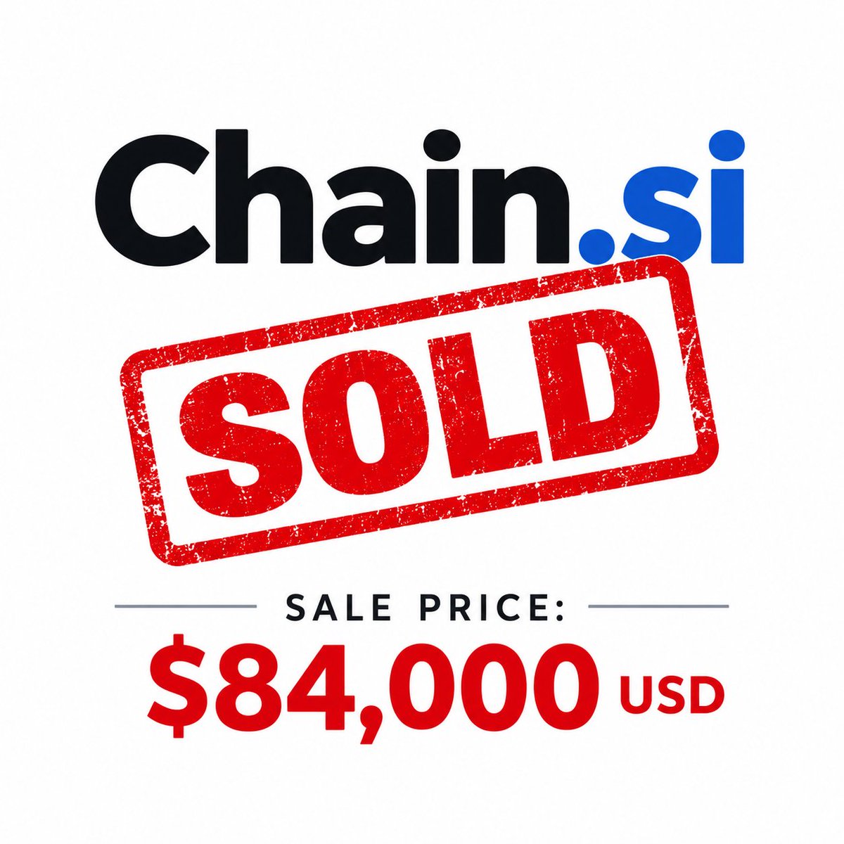 MetaverseWorld's tweet photo. https://t.co/UirxU1RniK Sold for $84,000 USD! The highest dot si sale to date! Source: https://t.co/H3sYGaPJje https://t.co/79qDG3Vxrj