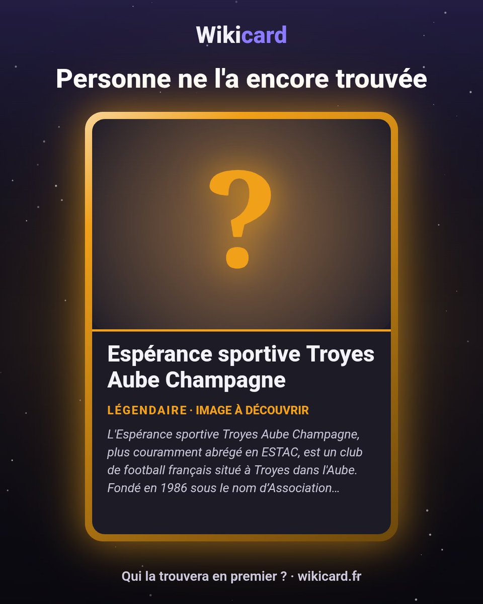 zitrouille1's tweet photo. Trouve la carte de ton club favoris !

https://t.co/5VmZCMMQ4v

#ESTACRCL https://t.co/49szK87S6I