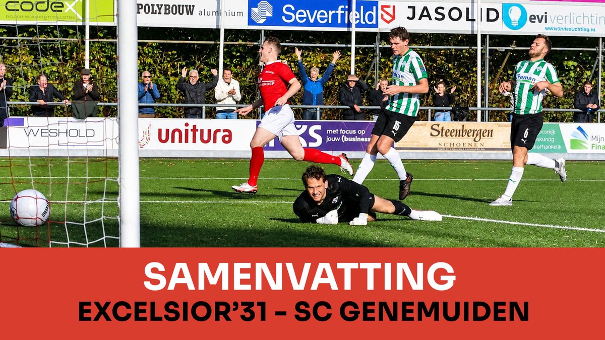 Excelsior31TV's tweet photo. 📺 SAMENVATTING | @Excelsior31 - @SCGenemuiden (5-0)

➡️ https://t.co/Zzxbk2ONhH https://t.co/fWfHkvqZ7o