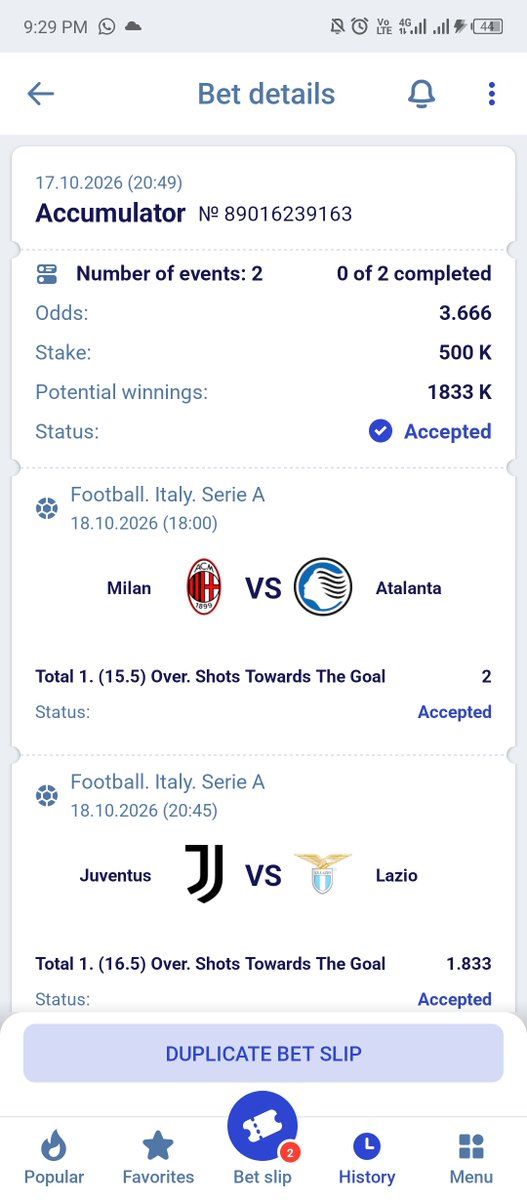 Congratsbooom's tweet photo. SUPER 3.6 ODDS 🤞🏿🔥

BOOKING CODE 👉🏿 Z1P6Z
Not on Paripesa Register here
👉🏿 https://t.co/kTggYRlSvm
USE PromoCode:: YOSWA https://t.co/JicML1yUhu