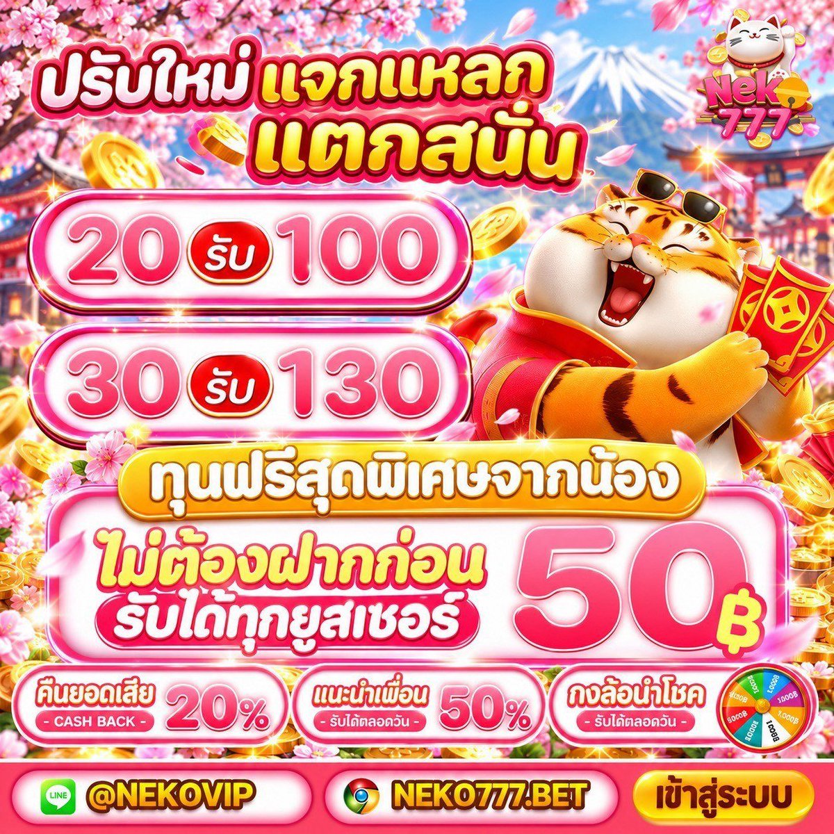 PinkLuna_fc's tweet photo. #NEKO777 𝘽𝙤𝙣𝙪𝙨 𝟱𝟬฿✨

กดรี : 129🔄 129💜แจกจริง💬
เดี๋ยวแจ้งเวลาลงใต้เม้น 5 โค้ด

https://t.co/1rPBYvH3Cw https://t.co/KEyVUd4yaC
