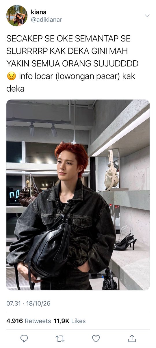 belzkei's tweet photo. — salah akun

nomin five tweets au
cw // agak jorok 🔞 https://t.co/Ql13fmypWi