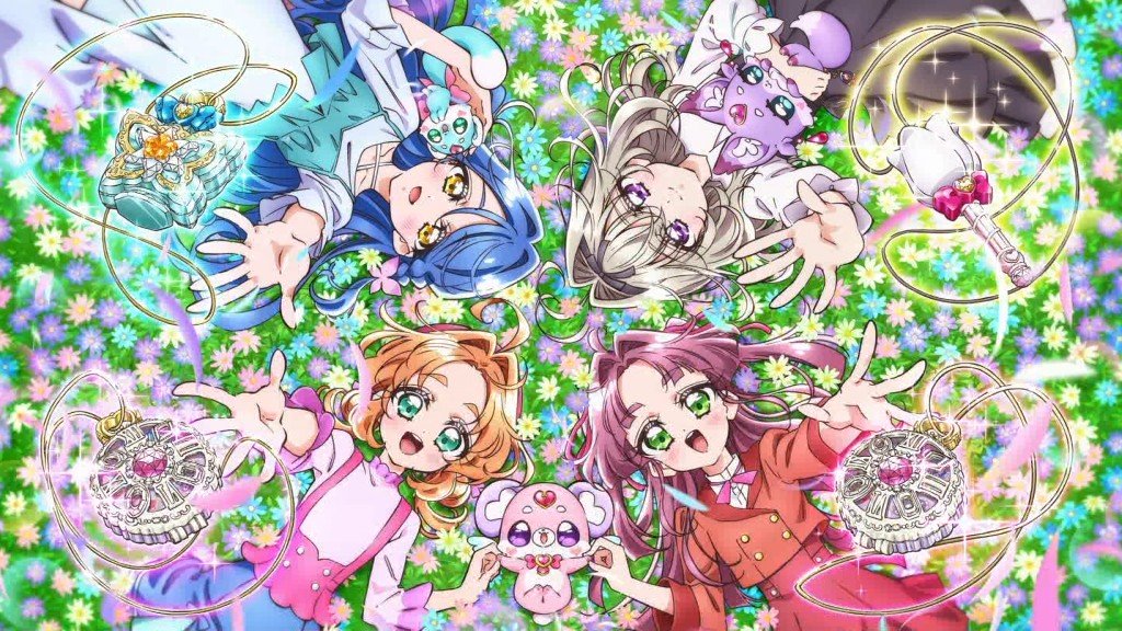 TearEyesHalflin's tweet photo. 新提供絵とアイキャッチ――煌びやかで、尊い✨✨💜🩷🩵🤍

アイキャッチが、平成レトロな俯瞰図かつキュアット探偵事務所オールスター🔎

そして、スターキラリングフォームが素晴らしき︎ ︎💫

#precure
#たんプリ https://t.co/i37klReHSO