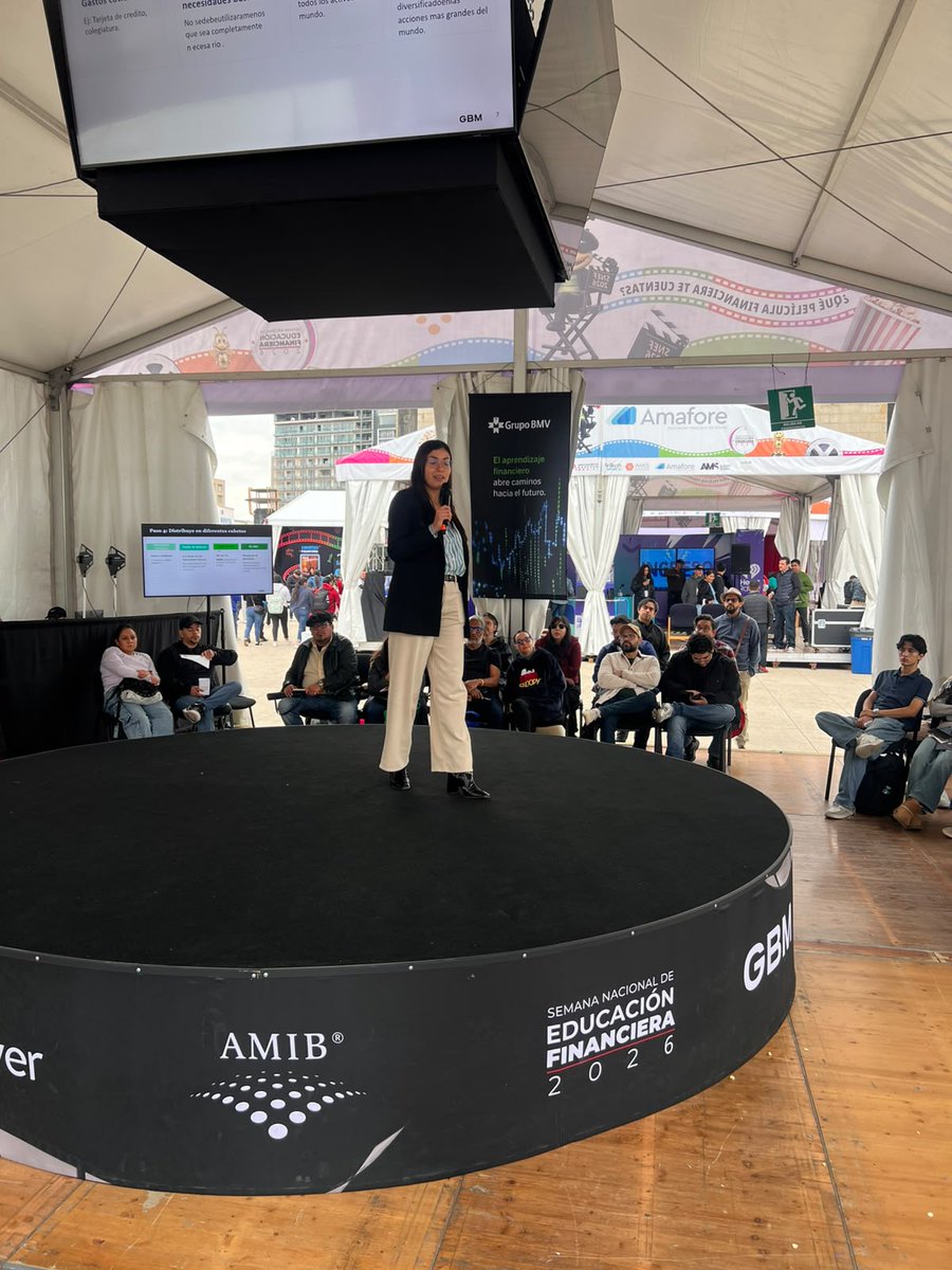 AMIB_Valores's tweet photo. ¡Concluimos el 3er día de actividades en #SNEF2026! Gracias a quienes participaron en las conferencias y a quienes se convirtieron en corredores de Bolsa por un día. ¡Nos vemos mañana para un gran cierre de la Semana Nacional de Educación Financiera!
@CondusefMX @Hacienda_Mexico https://t.co/sN5f4BVCsy