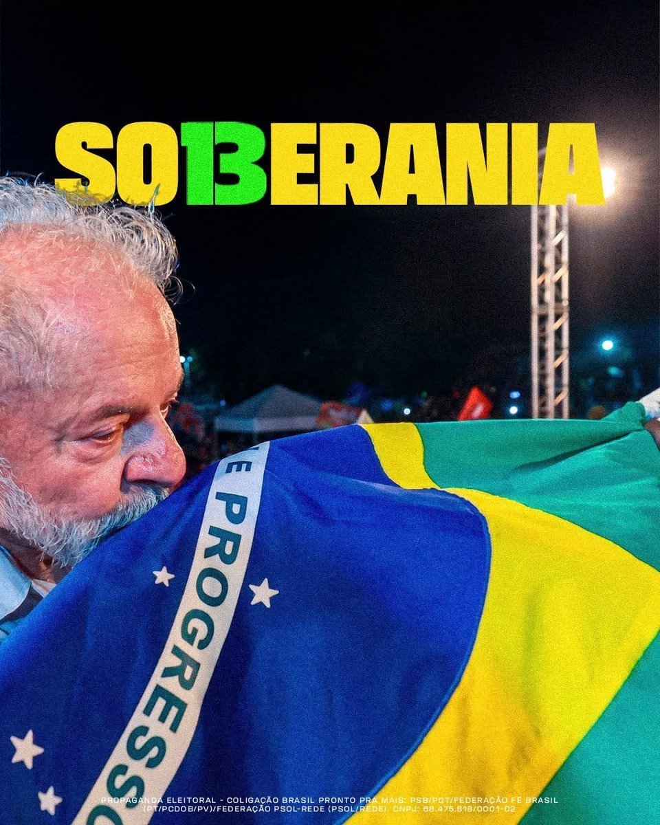 clsoarex's tweet photo. #ExercitoDoLulaDominouTudo
#LulaSeuExercitoTeAma
#LulaTemOMaiorExercitoDoMundo
#DesbloqueiaOJanonesFlavio
##LulaJaSomos5Milhoes https://t.co/Ggs9sTedTD