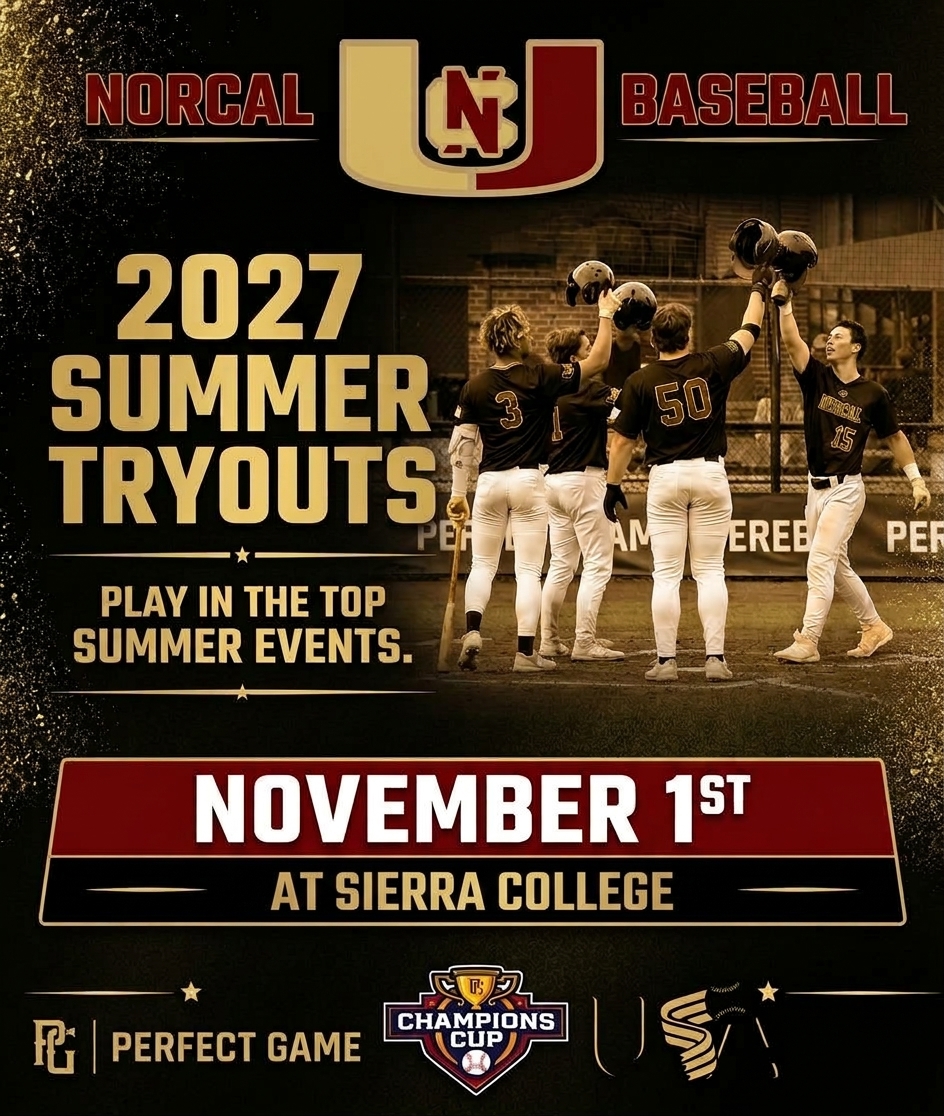 NorCalBaseball's tweet photo. Want to play for the best at the best events this is your opportunity to get in front of the top program in Northern California. Looking for top 2028-31 players who want to be part of the legacy. @NorCalU1 #playforthebest #baseballtryouts
https://t.co/WNQsnPyBMf https://t.co/G5NlJzrT1u