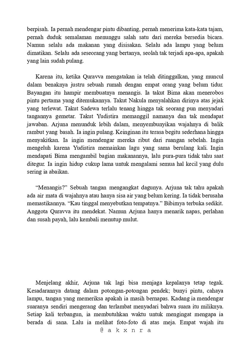 akxnra's tweet photo. Karna sampai kapan pun, Arjuna tidak akan pernah mengkhianati saudara-saudaranya. Sekalipun kematian adalah ganjarannya.
https://t.co/o8HkcnR79a

#PANDAVVARITES #Arjunaksara https://t.co/BcI2FB7cIA