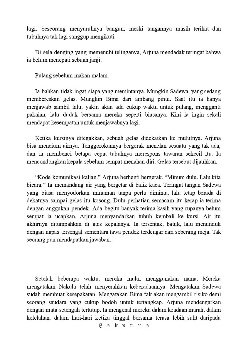 akxnra's tweet photo. Karna sampai kapan pun, Arjuna tidak akan pernah mengkhianati saudara-saudaranya. Sekalipun kematian adalah ganjarannya.
https://t.co/o8HkcnR79a

#PANDAVVARITES #Arjunaksara https://t.co/BcI2FB7cIA