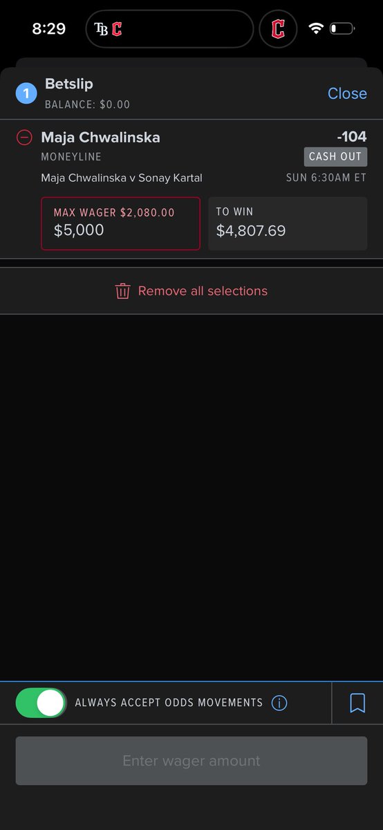 ChrisEffort's tweet photo. $2k limit on @FanDuel and I’m not even up money on them like that https://t.co/QGGcbr18wl