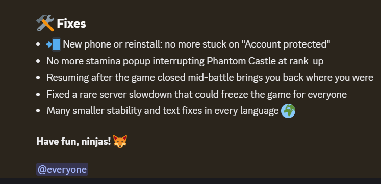 SlightlyAni's tweet photo. BLAZING REVIVAL 3.0 PATCH NOTES

MISSION AUTO-REPLAY IS HERE https://t.co/IGPtmMtFyH