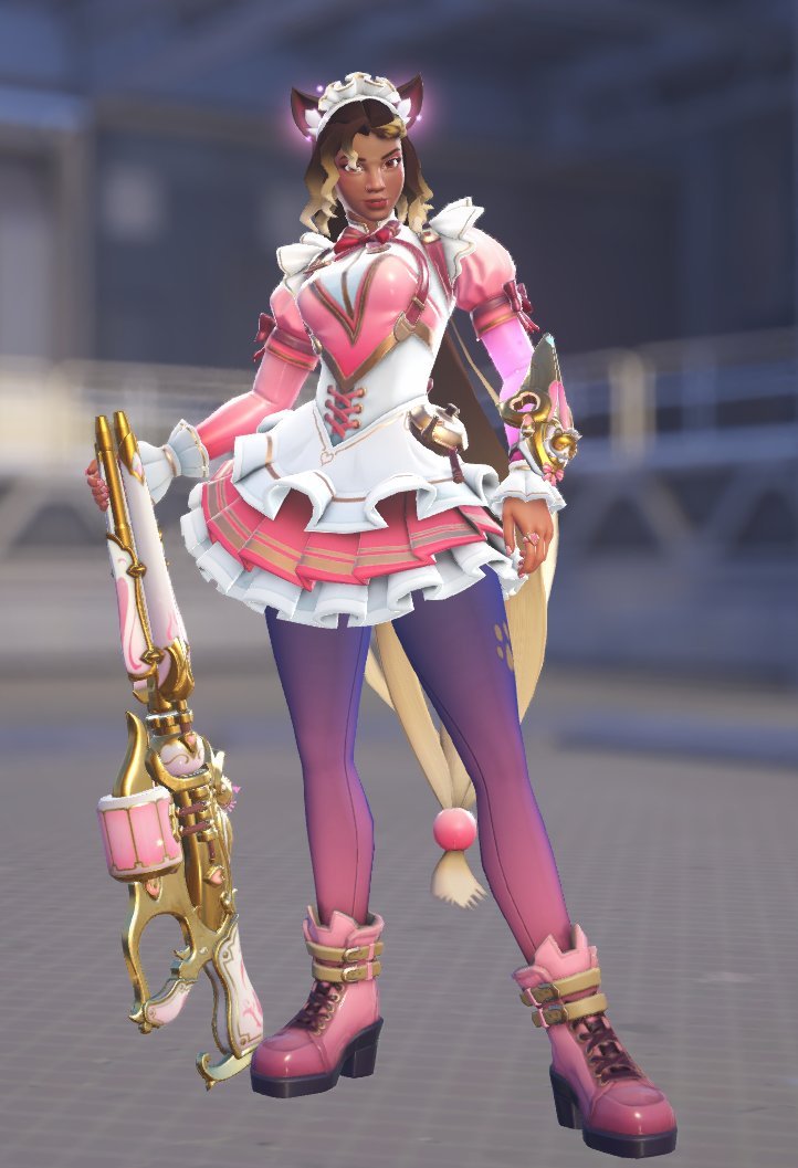 pixel_impurity's tweet photo. @SHAD0W137 @eipoog Ah yes, famously super masculine cat girl maid outfit, sierra is soooooo masculine 🙄 just say you see black people as inherently masculine and don't think they can be soft https://t.co/PniD8oO4Bq