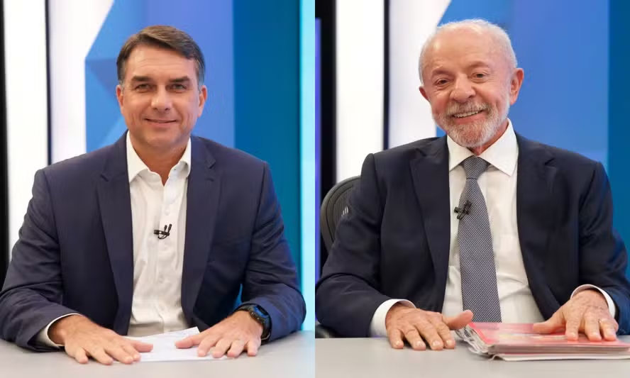 centralreality's tweet photo. 🚨O perfil Aos Fatos fez checagem de informações na entrevista de Lula e Flávio Bolsonaro na Globo.

🔴Lula [9 afirmações]
- 2 incompletas
- 7 verdadeiras
- 0 falsas

🟢Flávio Bolsonaro [9 afirmações]
- 2 incompletas
- 1 verdadeira
- 6 falsas https://t.co/yNLnG3HVYZ