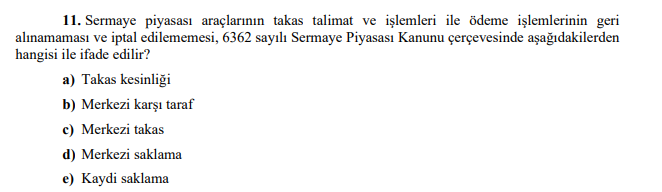 babuscusener's tweet photo. Günümüzde özellikle bankalarda, aracı kurumlarda ve portföy yönetim şirketlerinde çalışanların sermaye piyasası işlemleri yapması için “SPK Lisanslama Belgesi” gereklidir.
👉 Bu belgeyi SPK tarafından yapılan sınavlarda başarı gösterirseniz alabilirsiniz. Gerçekten zor sınavlardır. Farklı derslerden sınavlar yapılır. Bu derslerden biri de “Takas Saklama ve Operasyon İşlemleri'dir.”
👉 SPK kendi resmi web sayfasında bu derslerle ilgili çalışma notları ve soruları bulunur. 30 Haziran 2026 tarihli çalışma notlarından SPK’nın sınav için kendi hazırladığı bir soruyu paylaşayım.
👉 Bakalım SPK Başkan Yardımcıları bu soruya ne diyecekler?