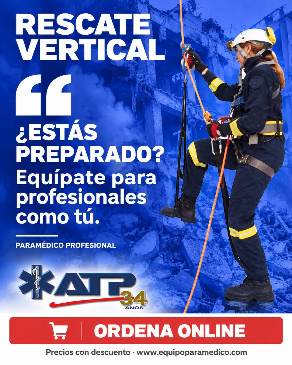 atpmx's tweet photo. En ATP con 34 años de experiencia contamos con todo el equipo de RESCATE VERTICAL PROFESIONAL que necesitas. envianos tu listado y lo cotizamos el mismo dia. NO ESPERES MAS. envia whatsapp al 55 7198 6943.  #rescate #bomberos #rescateurbano #rescatevertical https://t.co/EY8Q49RyQ9