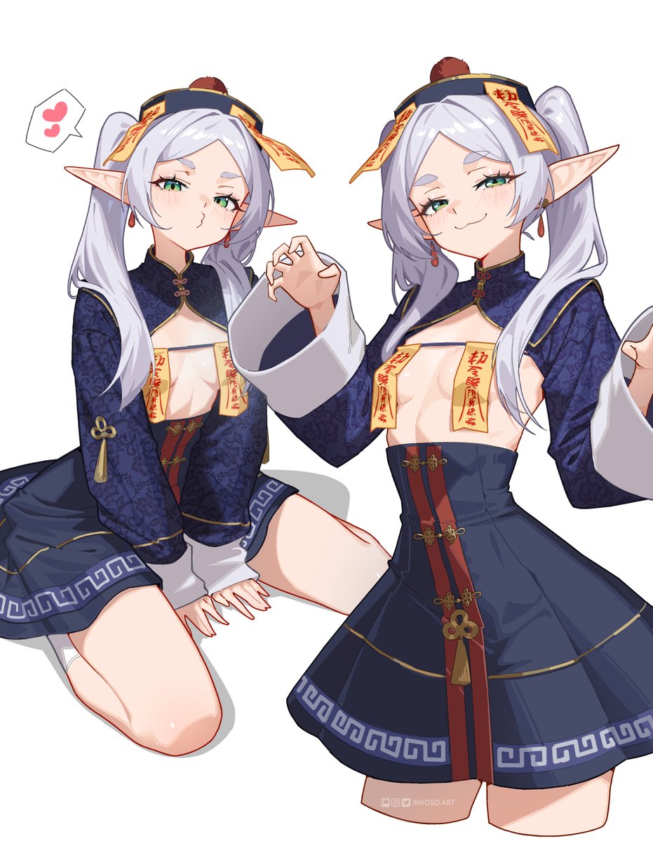 Inhoso_art's tweet photo. Jiangshi Frieren https://t.co/9v2JTzw6ad