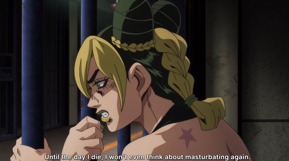 soldjosuke's tweet photo. barely through the episode and im already seeing some insane shit. like i guess bro. shes still my goat tho https://t.co/ZVpnd9i9ZF