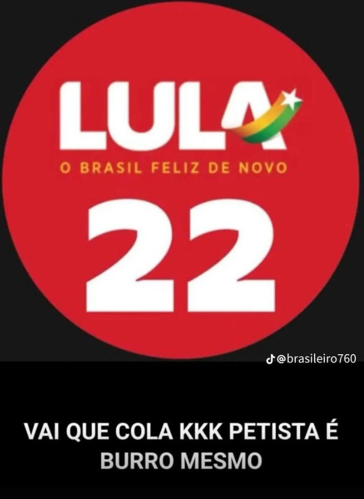 ViralizaX's tweet photo. @GiseleNatural1 #ForaLulaLadrãoeSuaQuadrilha https://t.co/3v6w4hAqCU