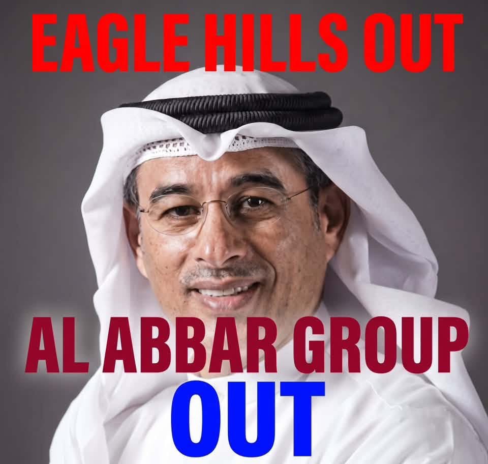 SadowForge's tweet photo. The citizens do not want to watch people fooling around with the Jews by allowing Alabbar's Eagle Hills, which funds Jews, to build Jewish places of worship, brothels, and gambling dens in this country. Alabbar's Eagle Hills must leave this country immediately.#EagleHillsOut https://t.co/GhnWxgWstv